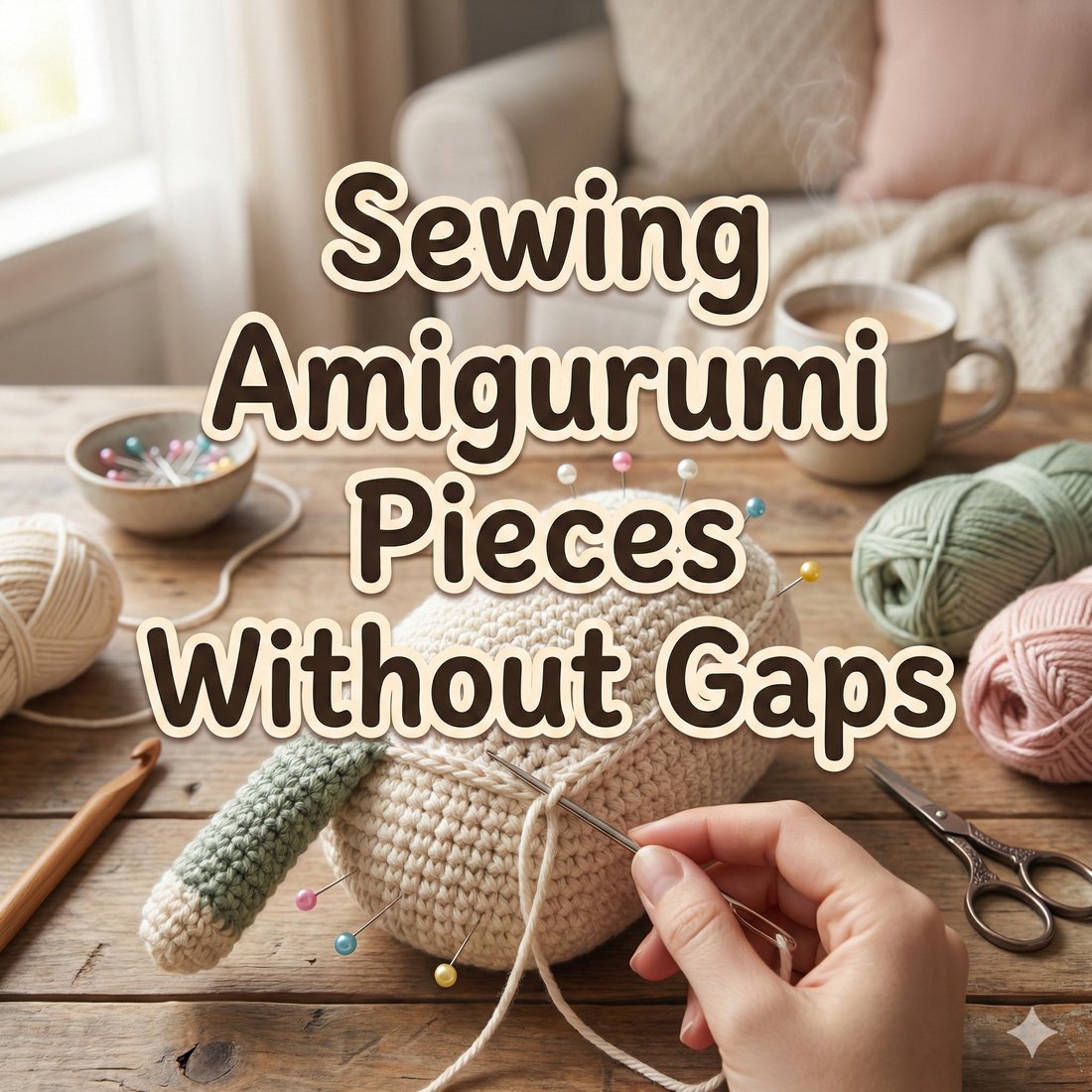 Sewing Amigurumi Pieces Without Gaps (Clean, Invisible Joins Every Time)
