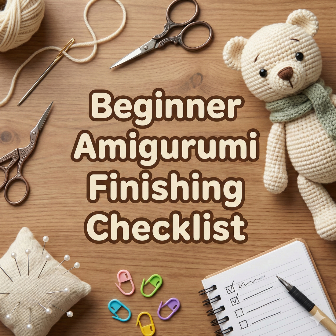 Beginner Amigurumi Finishing Checklist (The Final 10% That Changes Everything)