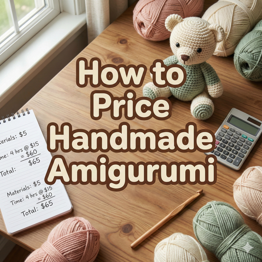 How to Price Handmade Amigurumi (Without Undervaluing Your Work)