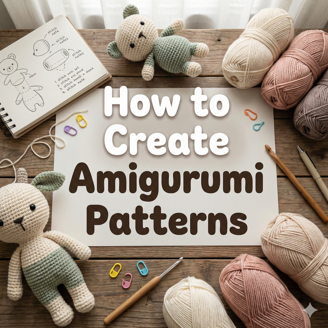 How to Create Amigurumi Patterns (From Idea to Clear Instructions)