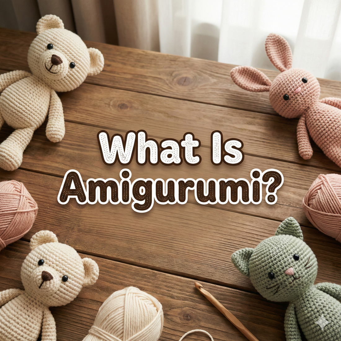 What Is Amigurumi? A Cozy Beginner’s Guide to Crochet Cute Creatures