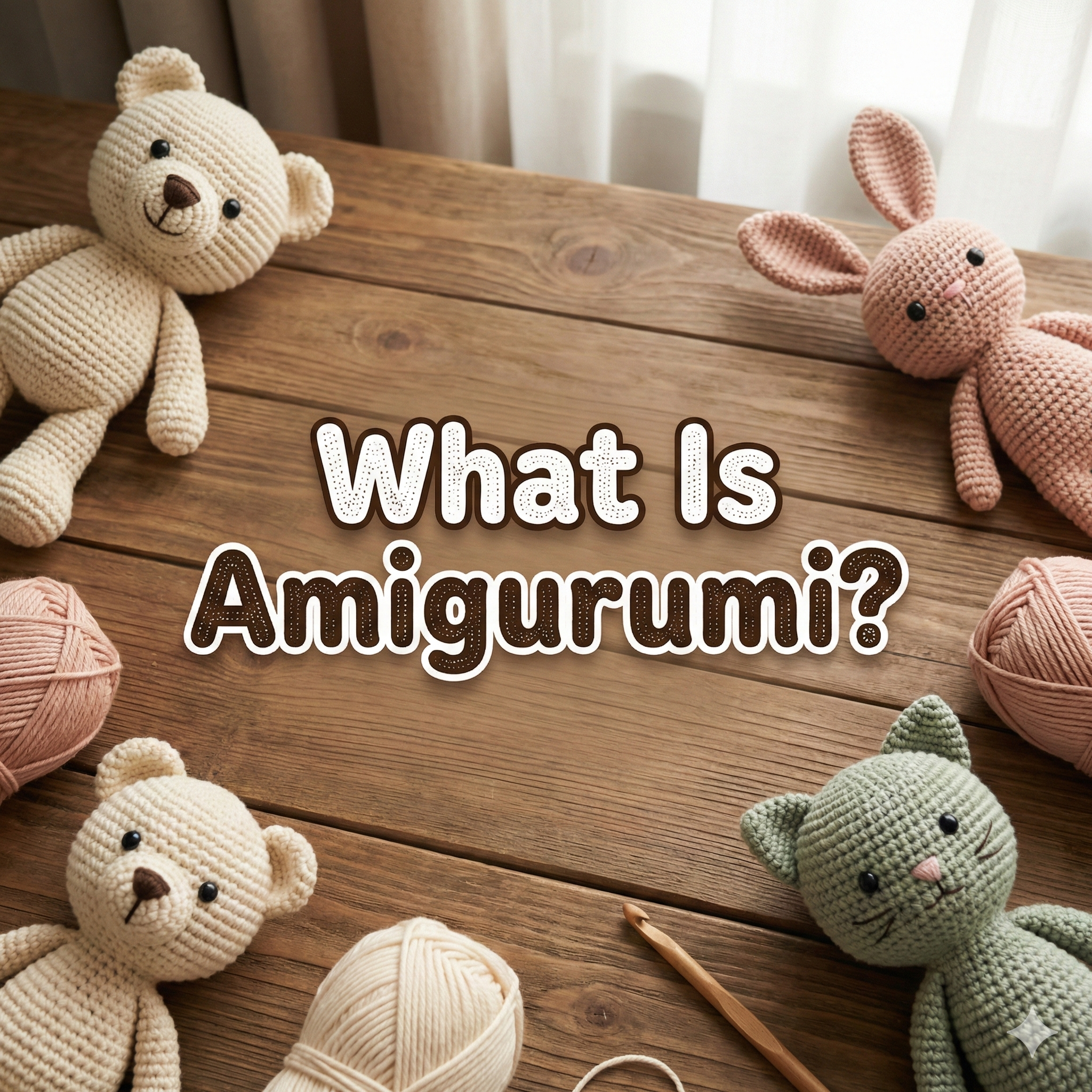 What Is Amigurumi? A Cozy Beginner’s Guide to Crochet Cute Creatures