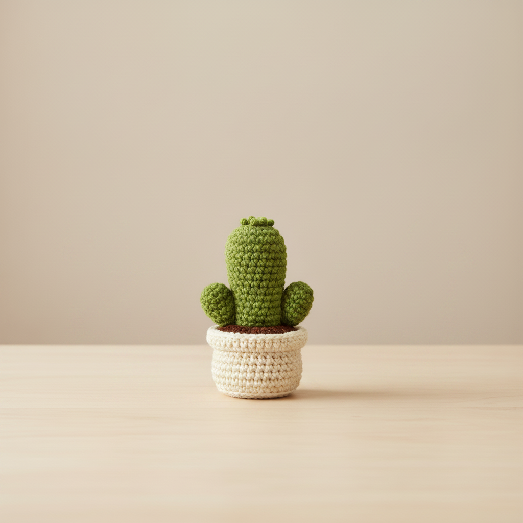 Cactus Plant in Pot Image