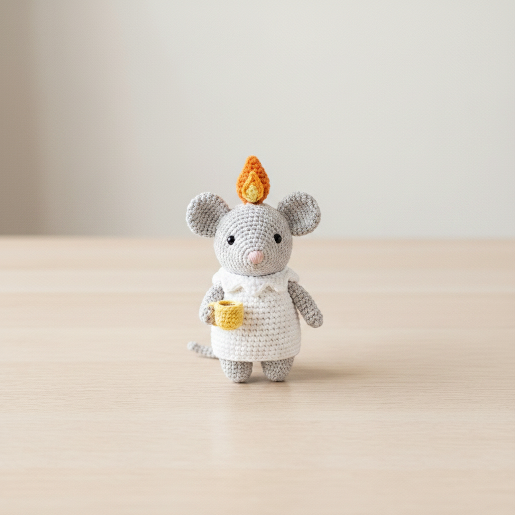 Candle Mouse Image