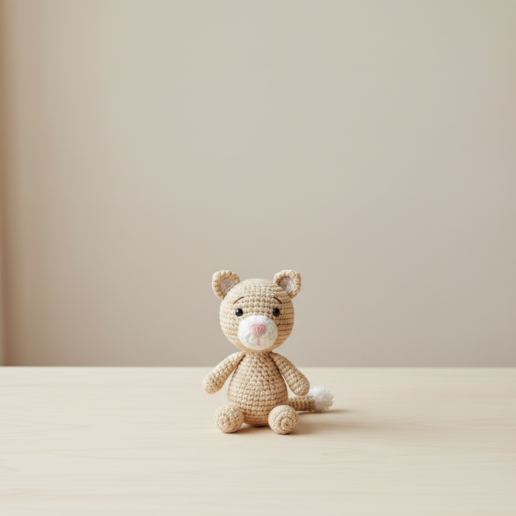 Cat-like Cub Figure Image