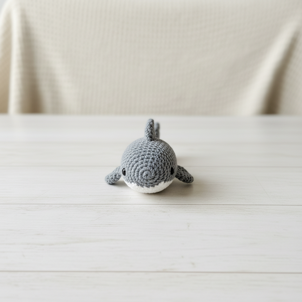 Classic Grey Pocket Shark Image