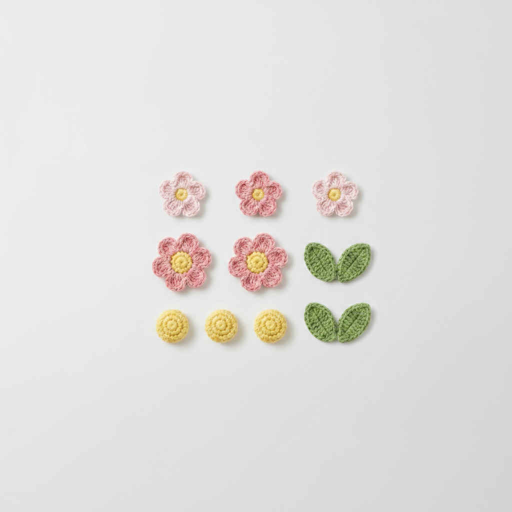 Crochet Flowers Image