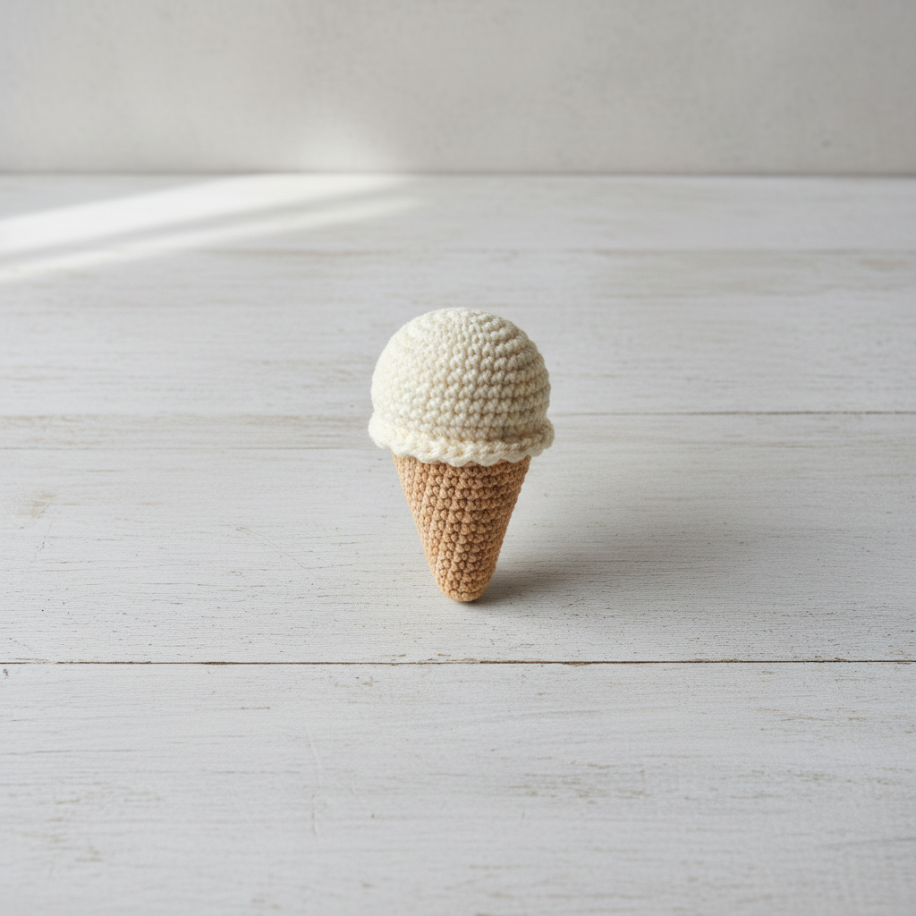 Ice Cream Cone Garland Motif Image