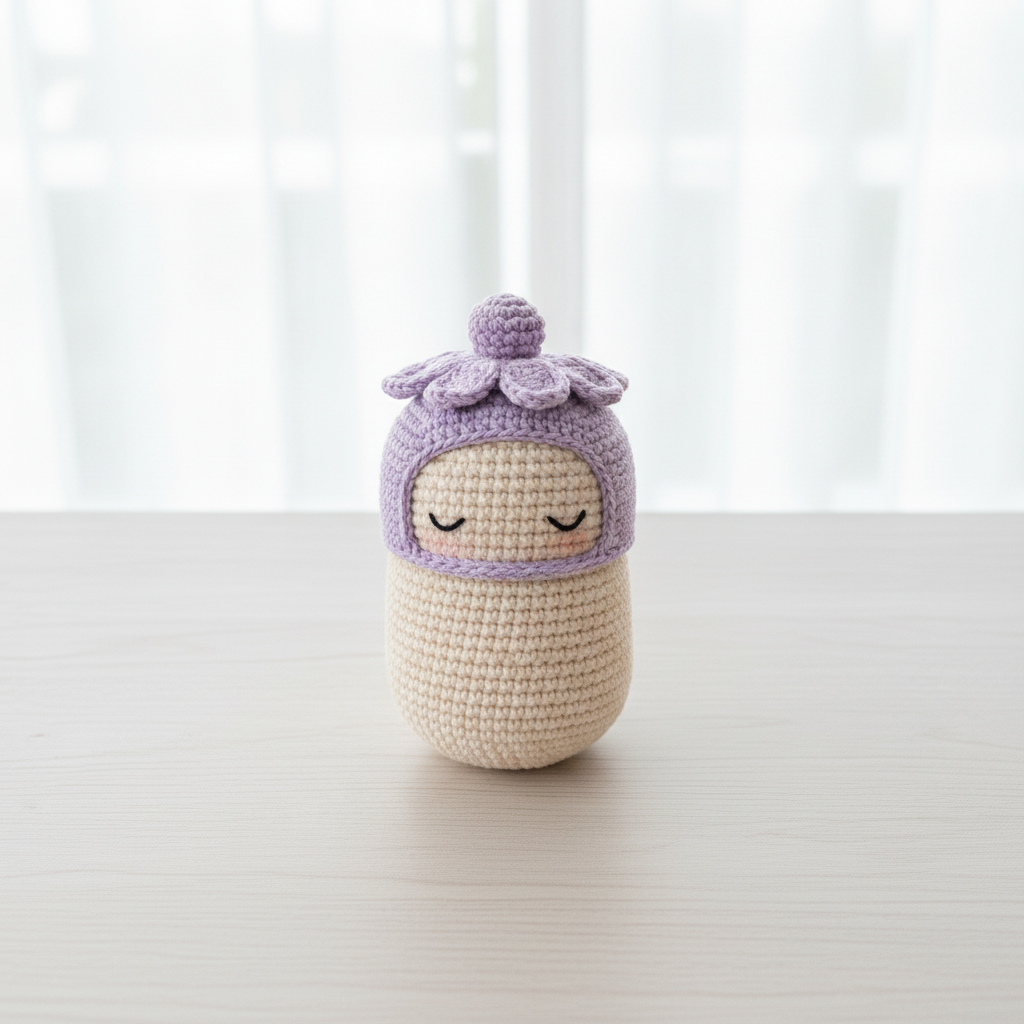 Lavender Sleepy Blossom Pipsqueak Doll Image