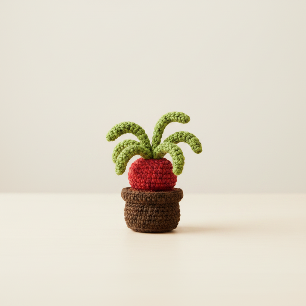 Leafy Plant in Pot Image