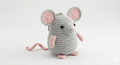 Chubby Mouse Keychain Amigurumi Crochet Pattern – Digital PDF