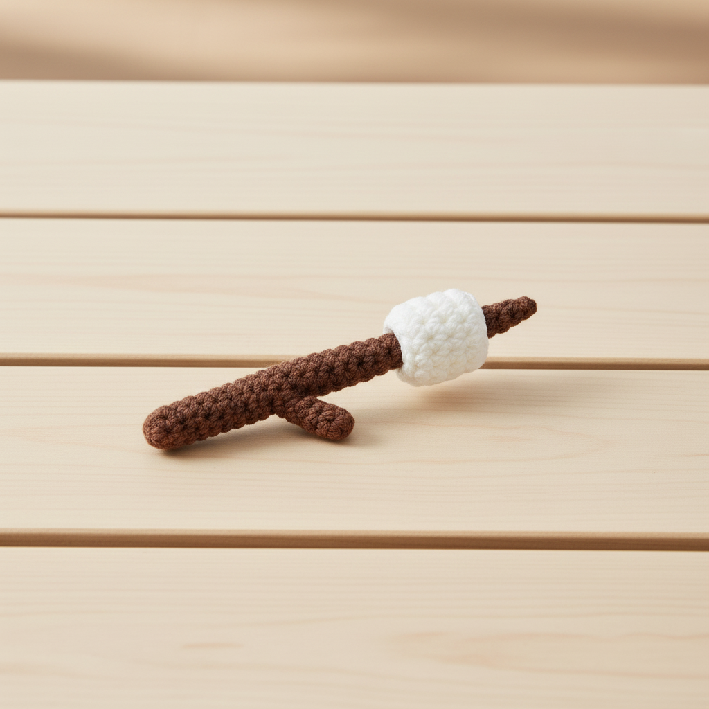 Marshmallow on a Stick Image