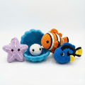 Ocean Friends Amigurumi Keychain Bundle – Crochet Pattern PDF