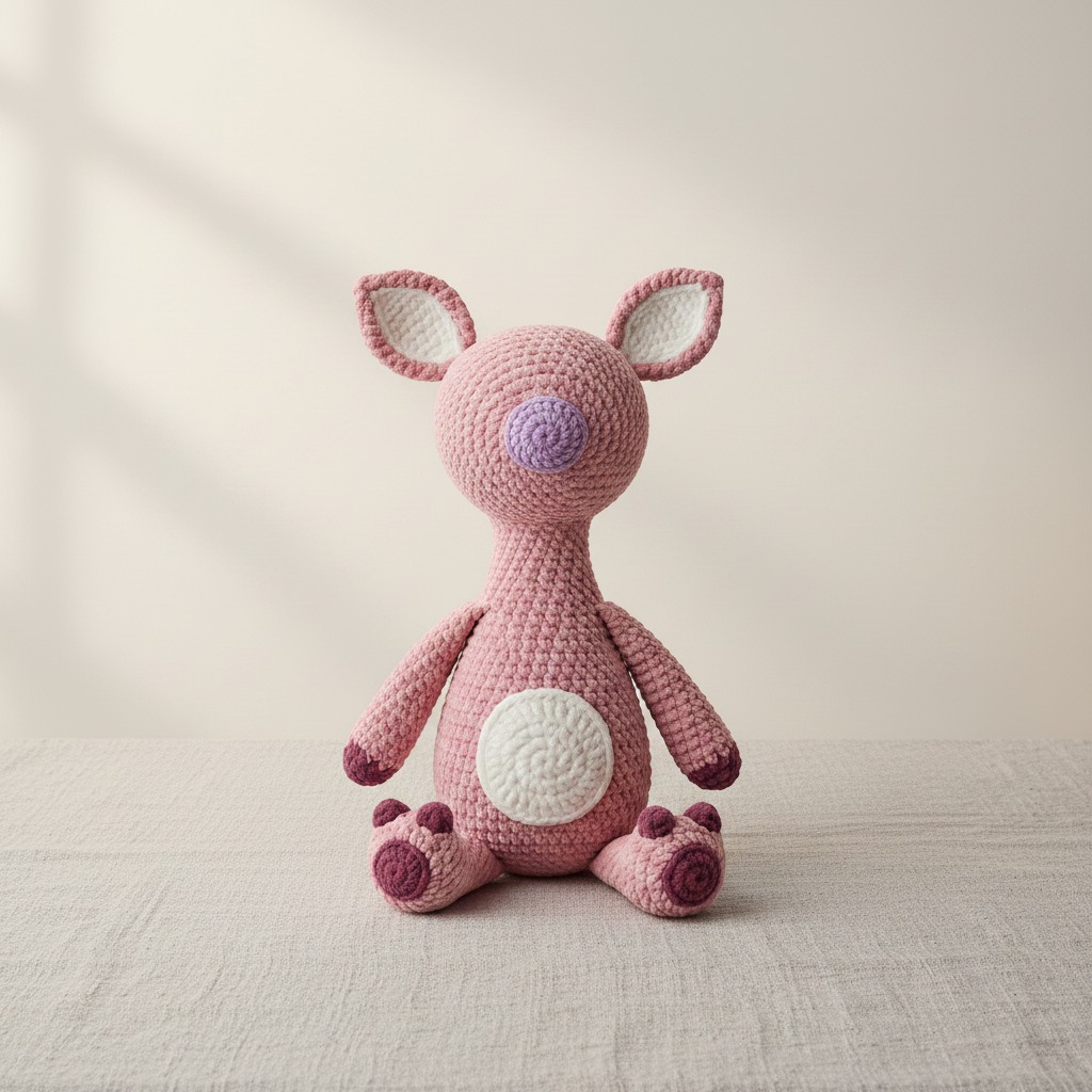 Pink Alien Plush Image
