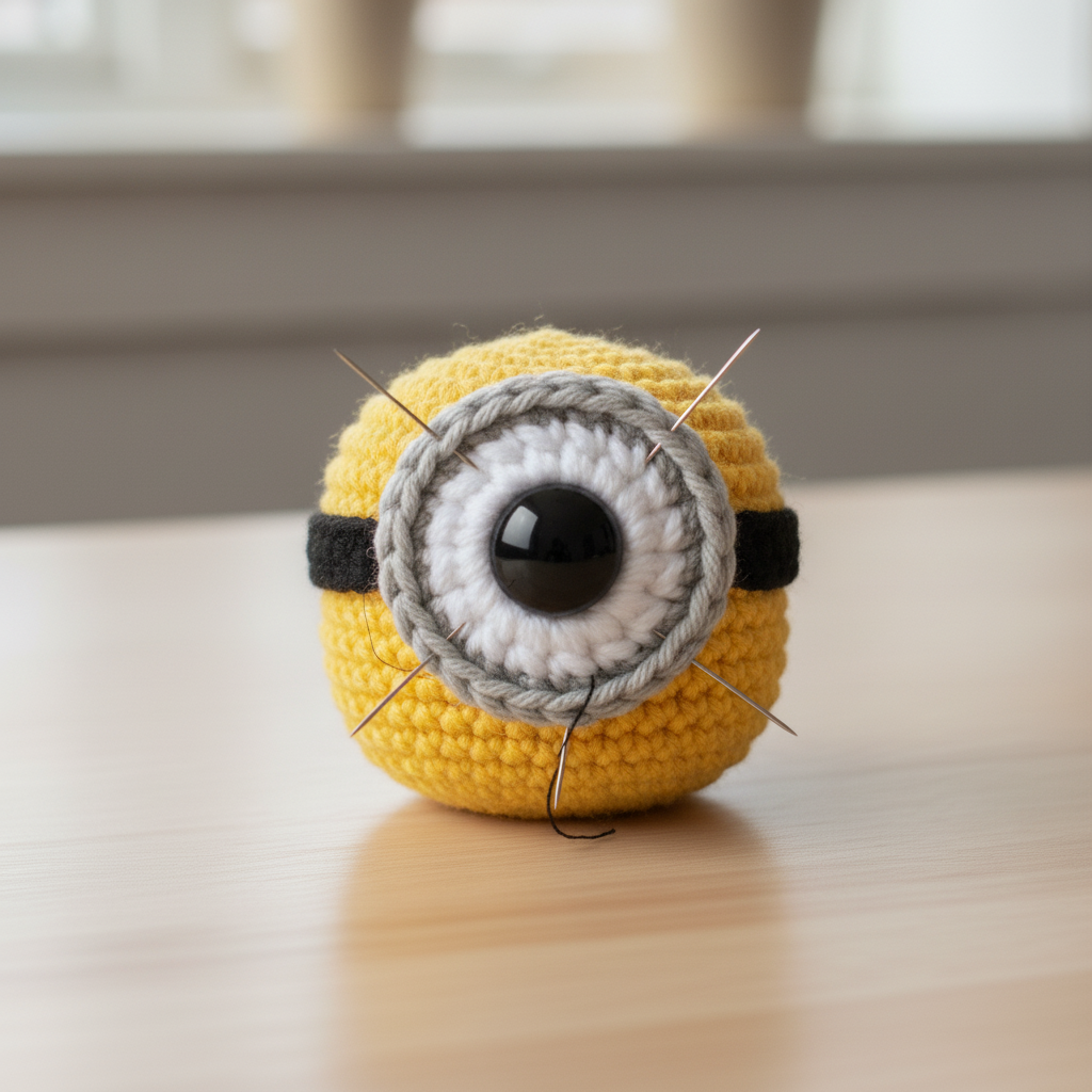 Short One-Eyed Character assembly step 8