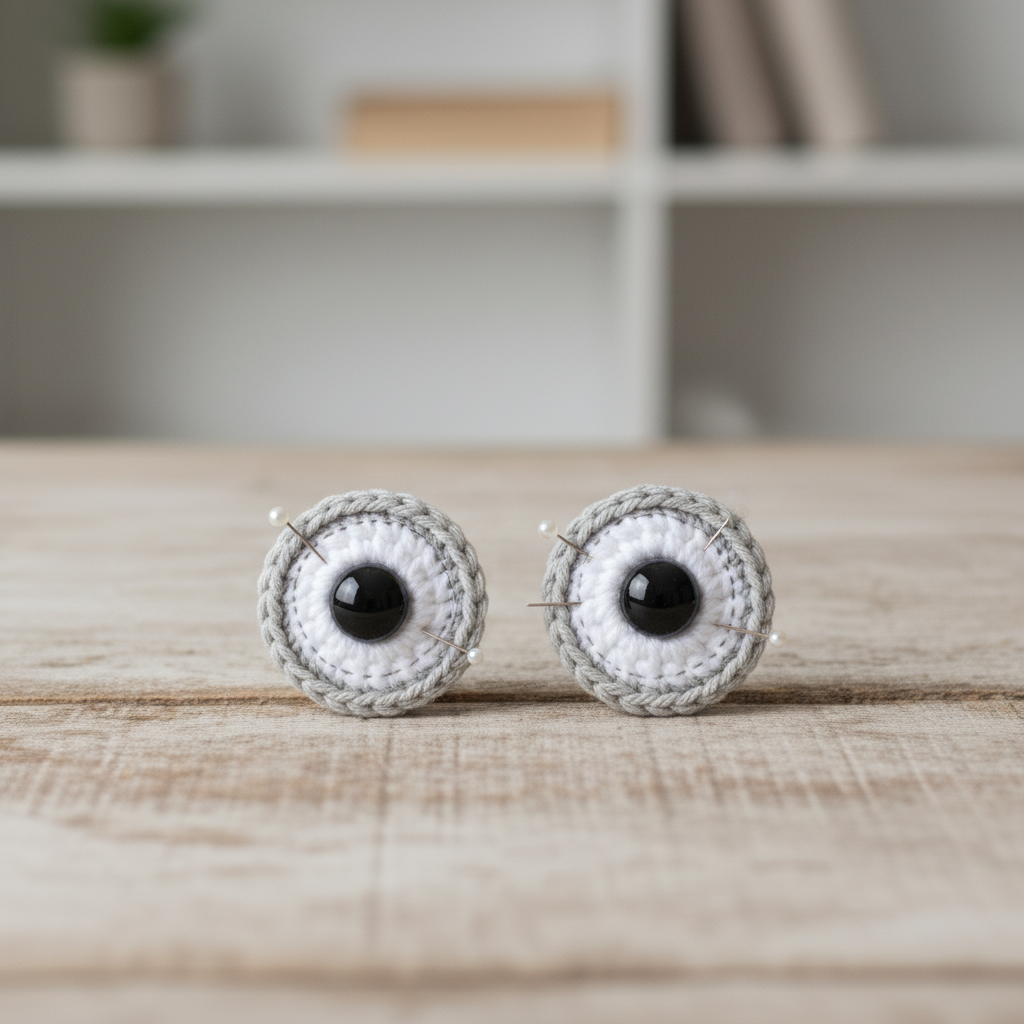 Small Two-Eyed Yellow Buddy assembly step 6