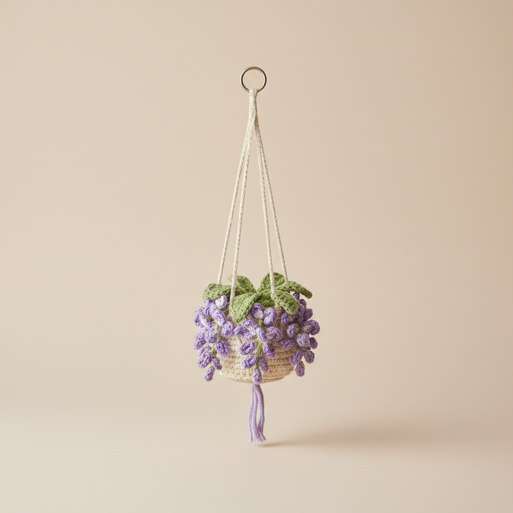 Wisteria hanging plant Image