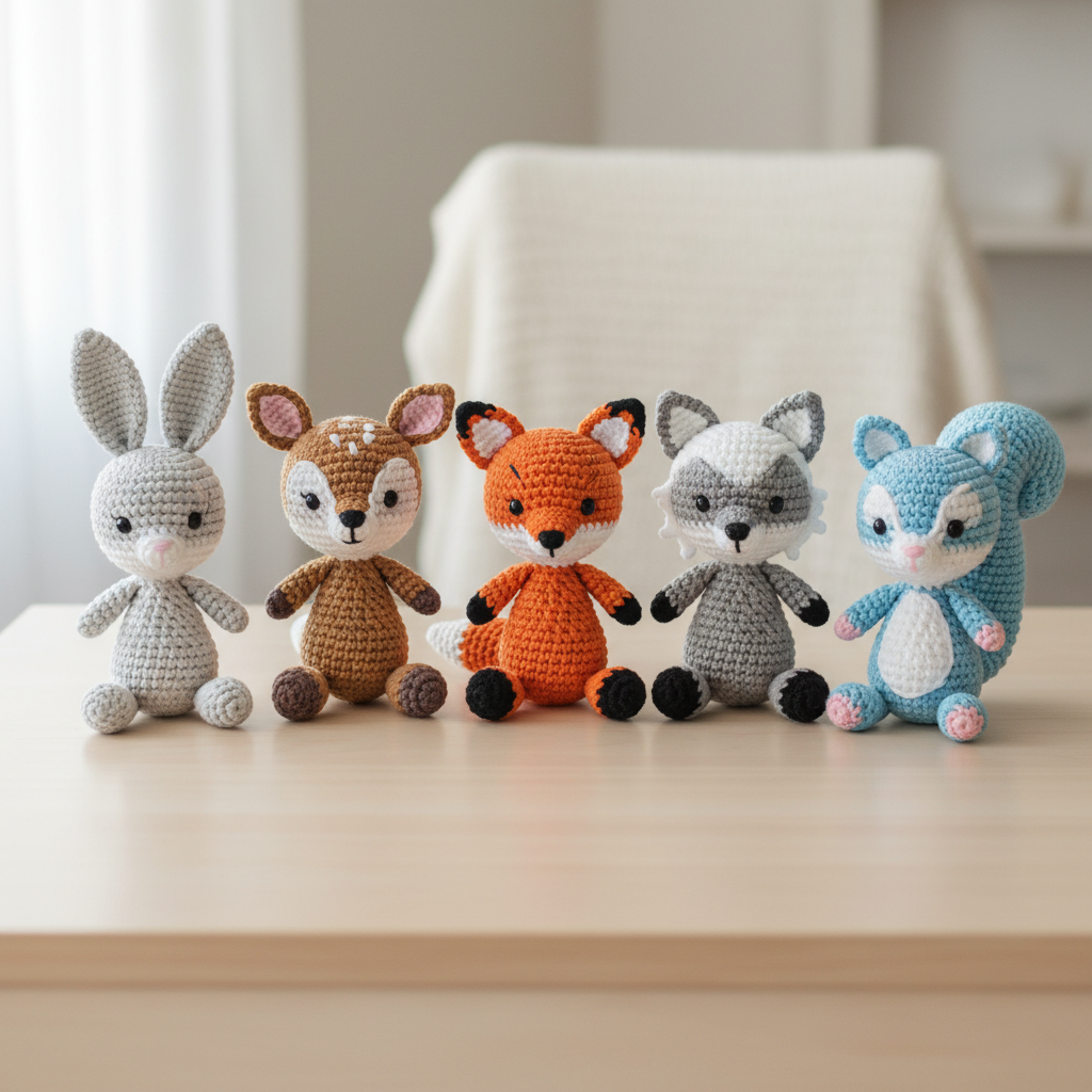 Beans, Dory, Fen & Wren Sploot Pattern Bundle PDF Image