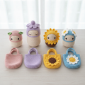 Blossom Pipsqueaks Crochet Pattern Bundle + Mini Totes Image