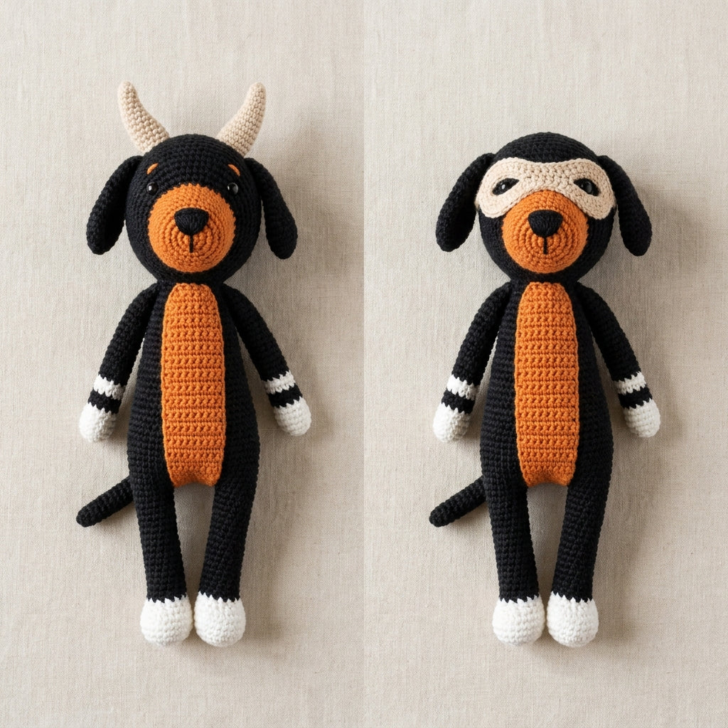 Doom Dogs Amigurumi Crochet Pattern Bundle PDF Image