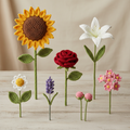 Flower Bouquet Amigurumi Crochet Pattern Bundle PDF Image