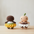 Flower Sprite Dolls Crochet Pattern Bundle (2 PDF) Image