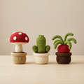 Garden Sprout Trio Amigurumi Pattern Bundle (PDF) Image