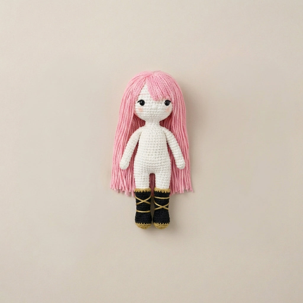 pink-haired character Image