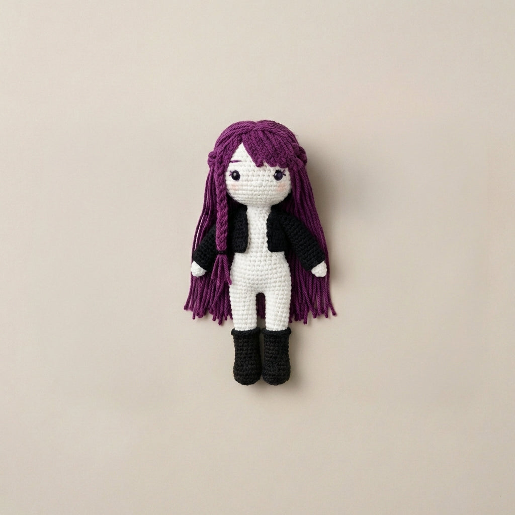 purple-haired character Image
